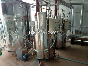 Nồi hơi đốt dầu cho cơ sở xông hơi Nồi hơi đốt dầu
